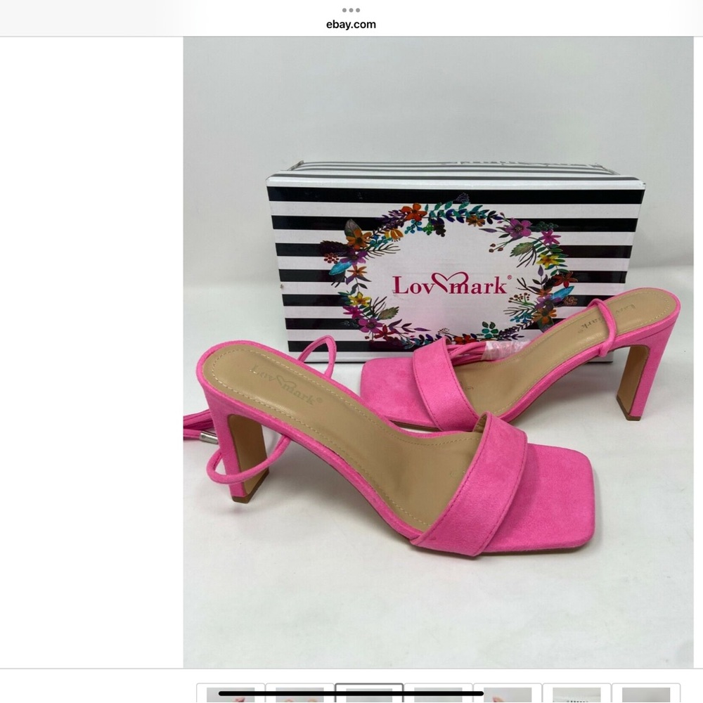 LovMark Pink sandals new